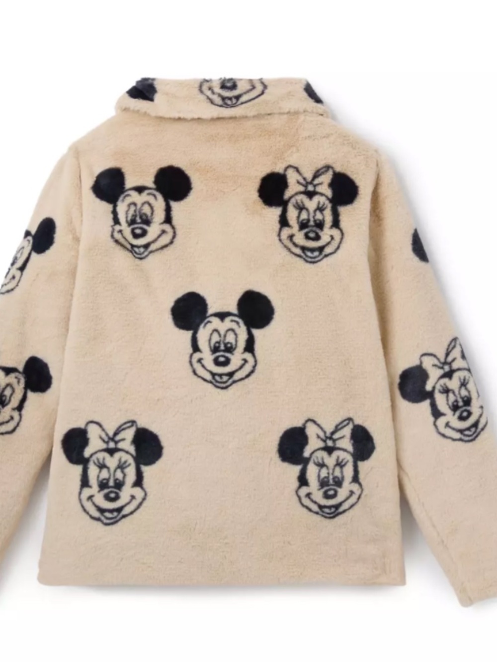 Disney Parks 2025 Mickey and Minnie Mouse Faux Fur Jacket - Picture 2 of 4